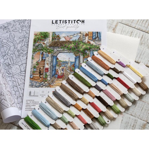 NeedleWork Kit TO THE HARBOR Letistich Brand